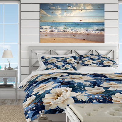 Ensemble de housse de couette Ocean Blue Elegant Nautical I