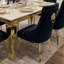 6 -Person Marble Dining Set-1891613510
