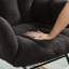 Chaise berçante en tissu Teddy-116434666