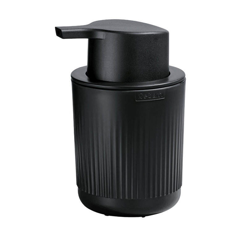 Recycled Soap Dispenser - Made in UK, Black