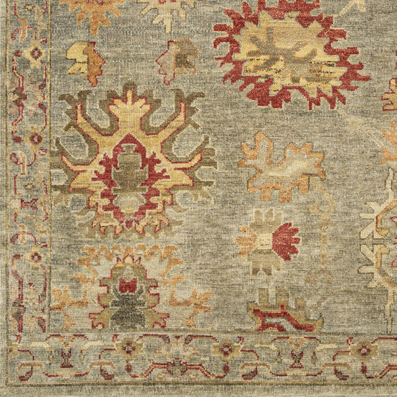 Tolz Wool Area Rug, Rectangle 2' x 3'