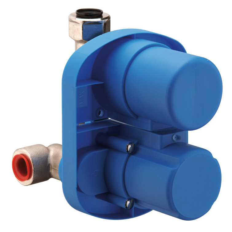 1/2" Thermostatic Rough-in Valve for LaToscana Thermostatic Trim Kits with Volume Control