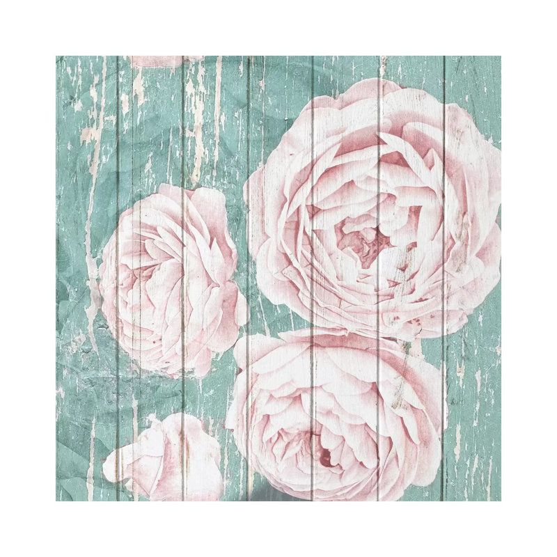 On Teal II by Kimberly Allen - Wrapped Canvas Print, 66.04 cm H x 66.04 cm W
