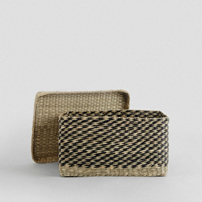 Kona Seagrass Basket with Lid - Medium, 28 pt