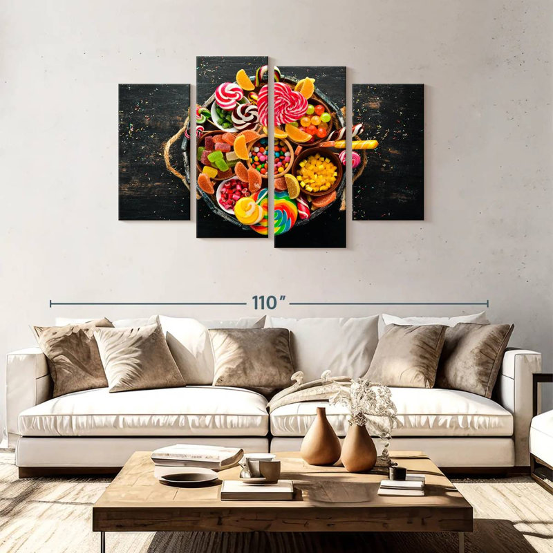 Yarlin Sweets Overload, 48" H x 75" W