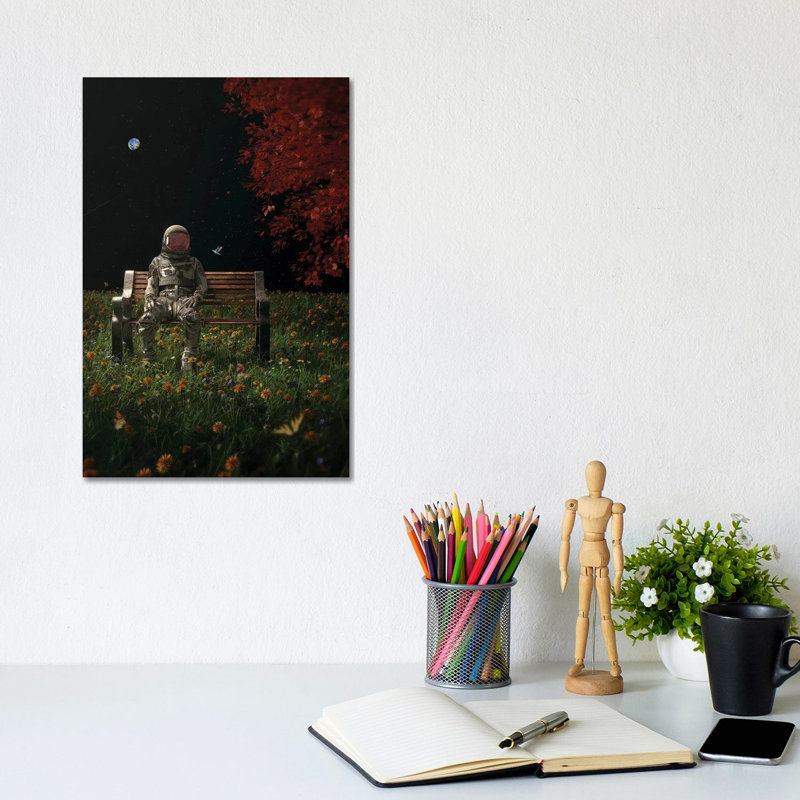 An Interlude by Nicebleed - No Frame Rectangle Print, Wrapped Canvas, 30.48cm H x 20.32cm W x 1.91cm D