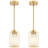 Bette 1-Light Modern Crystal Single Pendant Light With Adjustable Height-2024124221