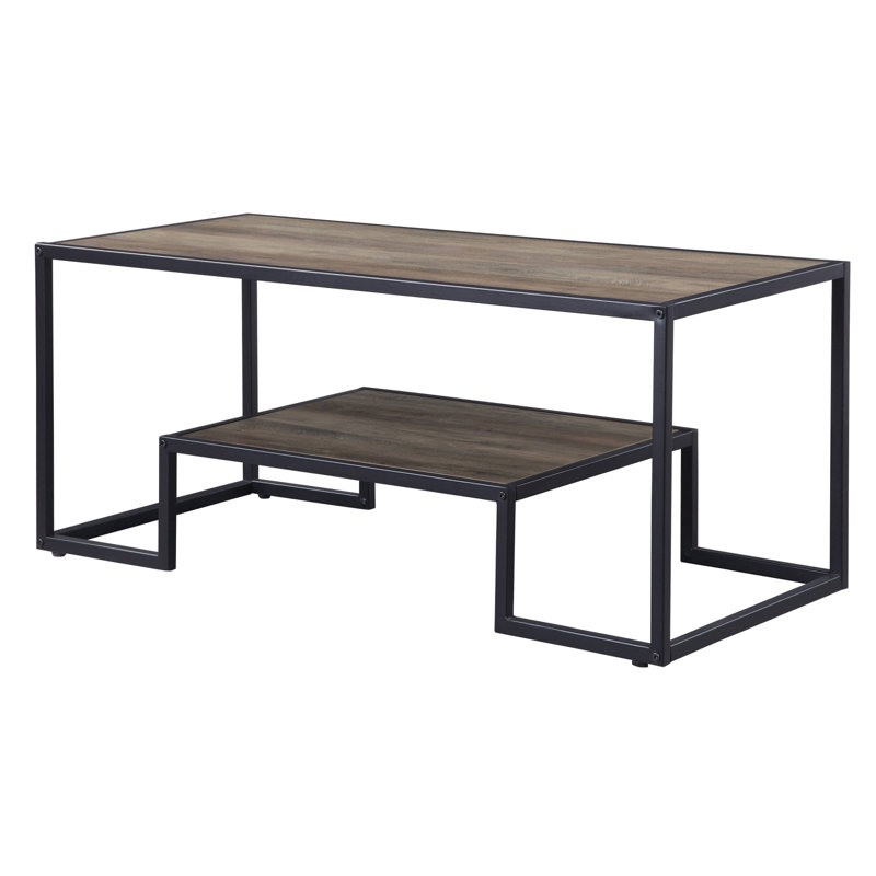 Table basse avec tablette