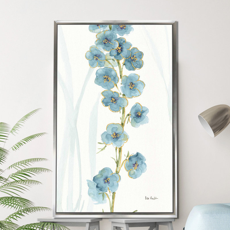 «Rainbow Seeds Flowers VI», reproduction d'art sur toile, H 40 po x l 24 po x P 1,5 po, Toile tendue