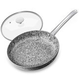 CS KOCHSYSTEME Aluminum Non-Stick Frying Pan with Lid