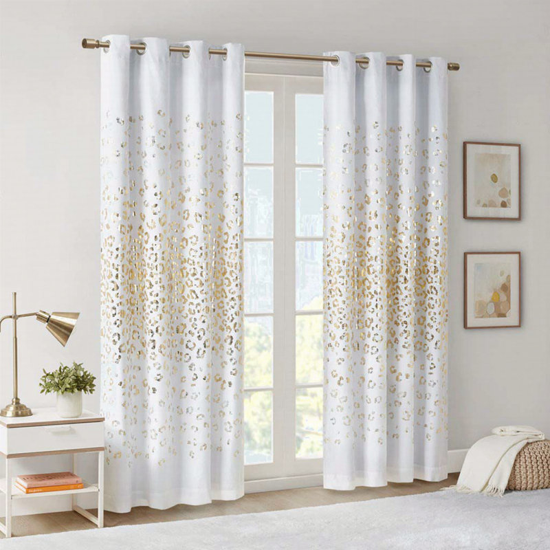 Curtains, 50" W x 63" L