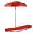NCAA 66'' Beach Umbrella-12504738-12504827
