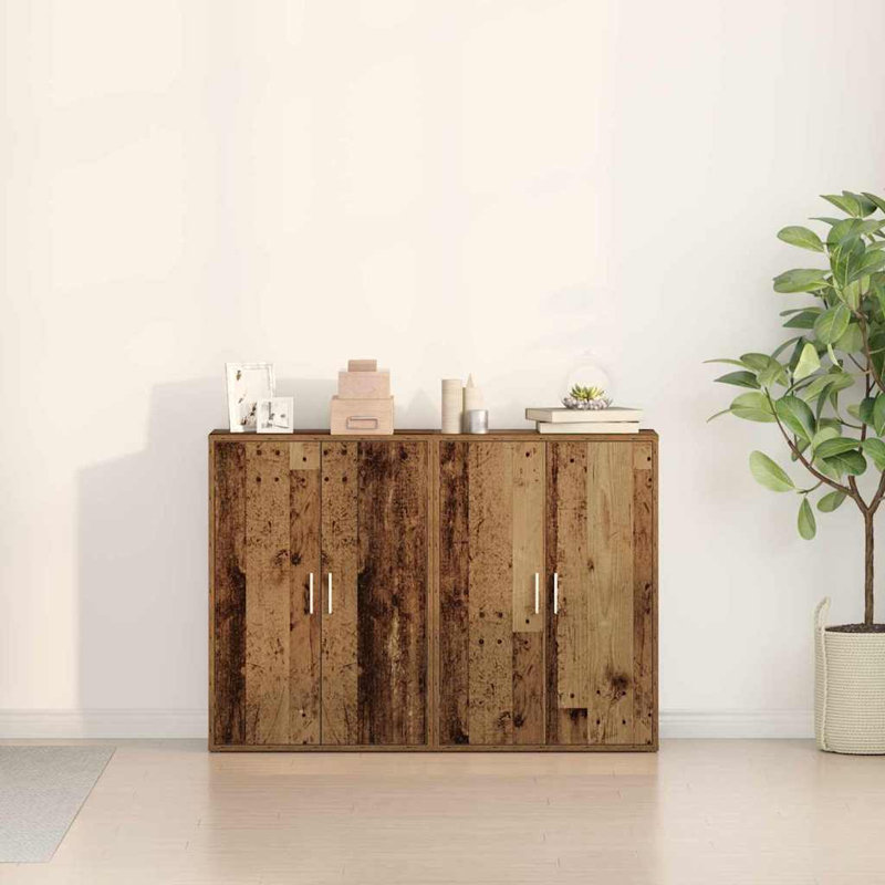 Sideboard 60 X 31 X 84 Cm Engineered Wood, Old Wood