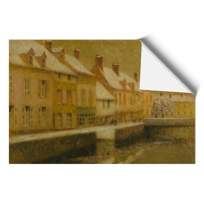 Canal in Bruges by Henri le Sidaner - Frameless Print, 21cm H x 30cm W x 0.1cm D