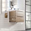 Ensemble de meuble-lavabo simple mural 24 po Firkins-1904264558