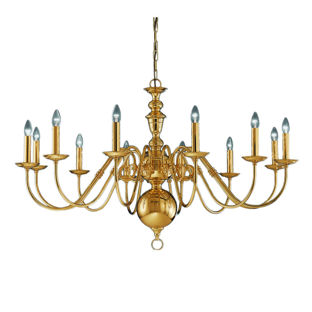 Laurier 12 - Light Candle Style Chandelier