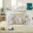 Bedding Sets Twin Microfiber With Storage Pockets, Modern Botanical Home