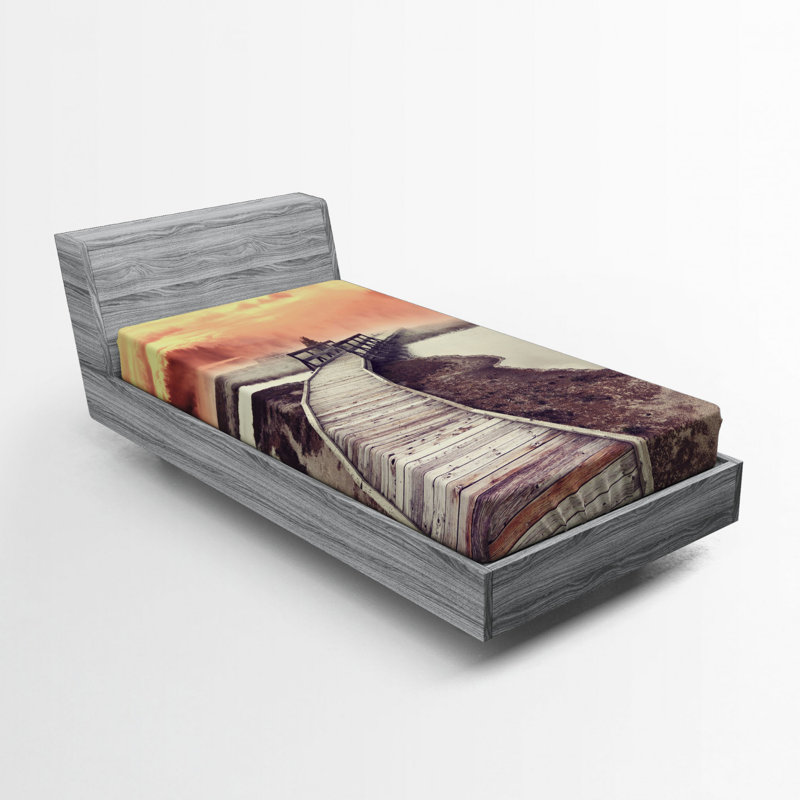 Microfiber Fitted Sheet, Twin Fitted Sheet