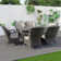 Algird Rectangular 6 - Person 63" Long Dining Set with Cushions