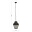 Mcclain 1 - Light Black Lantern Pendant