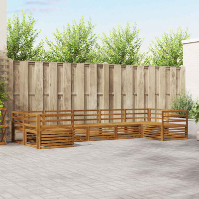 404cm Wide Patio Sectional Set