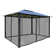 Durham Aluminum Patio Gazebo with Mosquito Netting