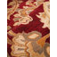 Tapis écologiques en laine touffetée à la main Akain - carré, de couleur rouge foncé, motif floral moderne, tapis antidérapants faits à la main épais pour le salon, la chambre à coucher-238466740-244019429