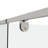 44-48" W X 71" H Piovt Swing Glass Shower Door,Pivot Frame Sliding Shower Door With 1/4"(6Mm) Clear SGCC Tempered Glass Finish Shower Doors,Reversible Installation-121998754