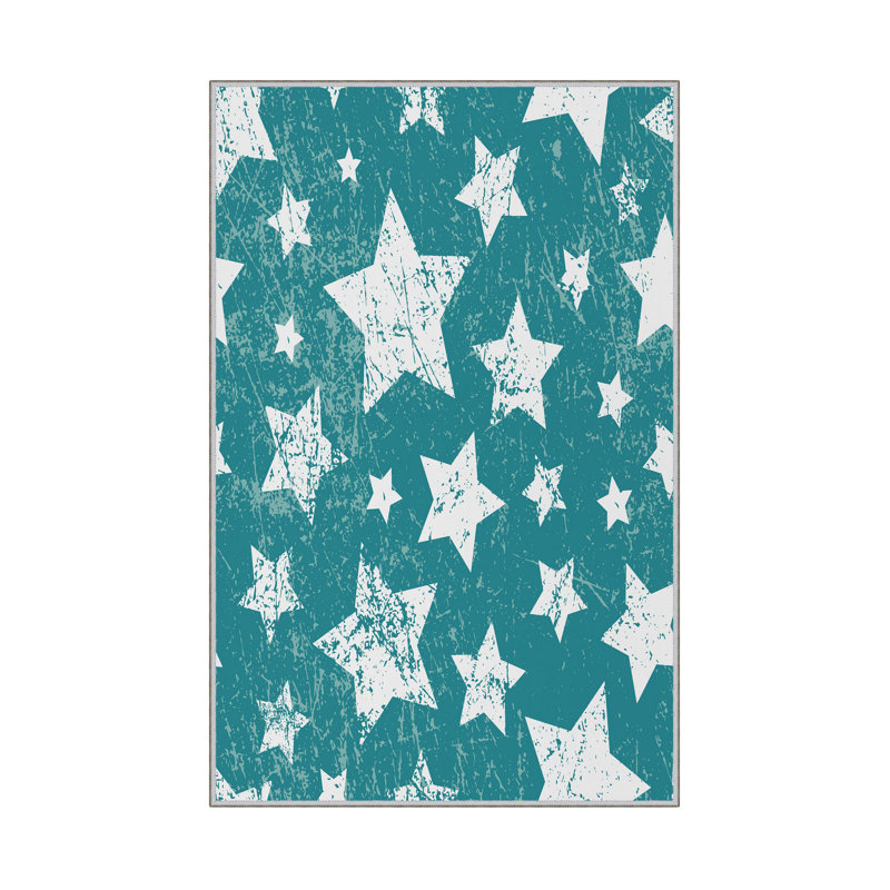Premium Hall Carpet (3.3 x 6.6 ft), 100% Polyester, 0.4 in Pile Height | Antibacterial, Non-Slip PVC Dot Underside | Machine Washable, 3D Digital Printing | Ideal for Living Room, Bedroom, and Entryway Decor