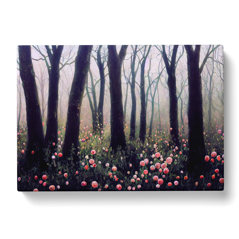 Iconic Spring Forest - Wrapped Canvas, 35cm H x 50cm W x 3cm D