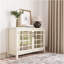 Connaught - Armoire de rangement basse - Blanc antique-1623814124