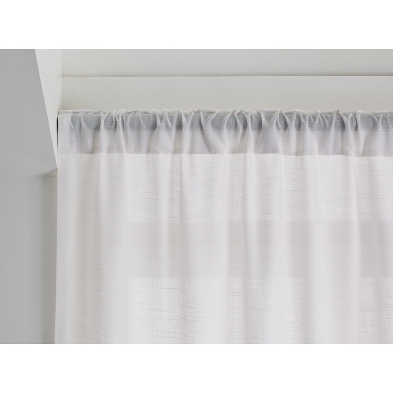 Sunbrella® Laurel Indoor/Outdoor Sheer Curtain, 50" W x 96" L