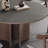 High-end round home dining table and chair