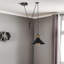 Anahla 1-Light Modern Industrial  Cone Pendant – Adjustable Ceiling Fixture for Contemporary Spaces-157410817-157411070