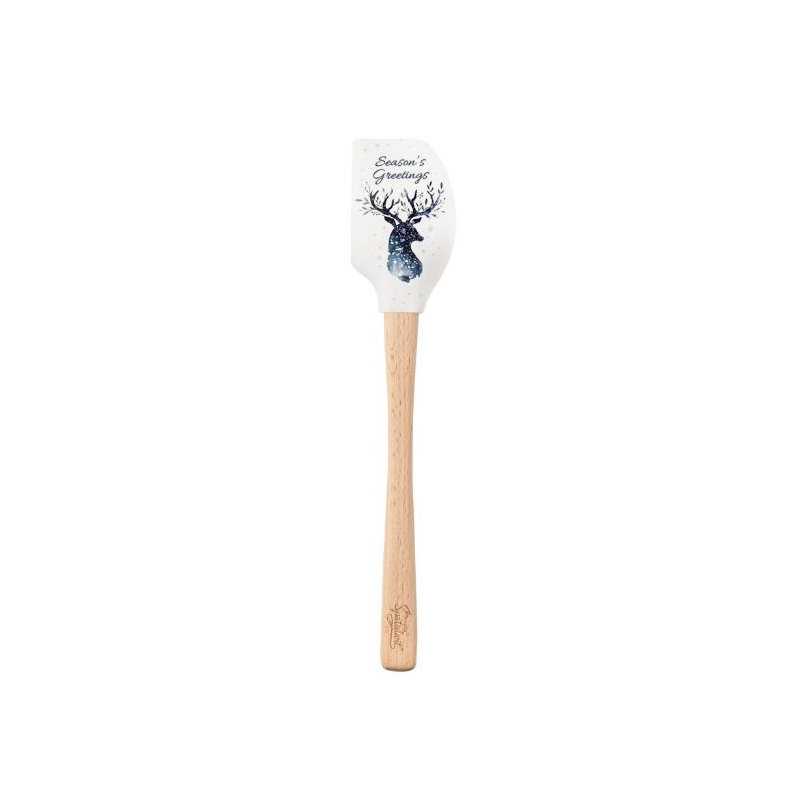 Spatulart® Season's Greetings Wood Handled Spatula