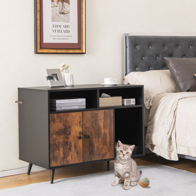 Retford Metal Enclosed Litter Box Enclosure