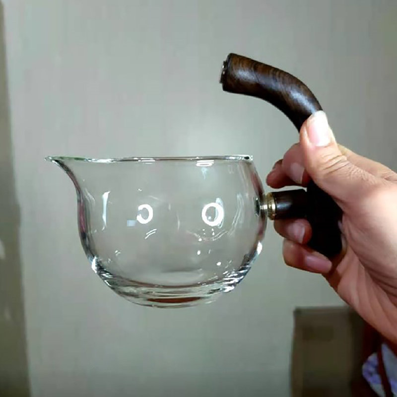 Théière magnétique en verre