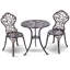 Kemah 2 - Person Patio Dining Set Round Table