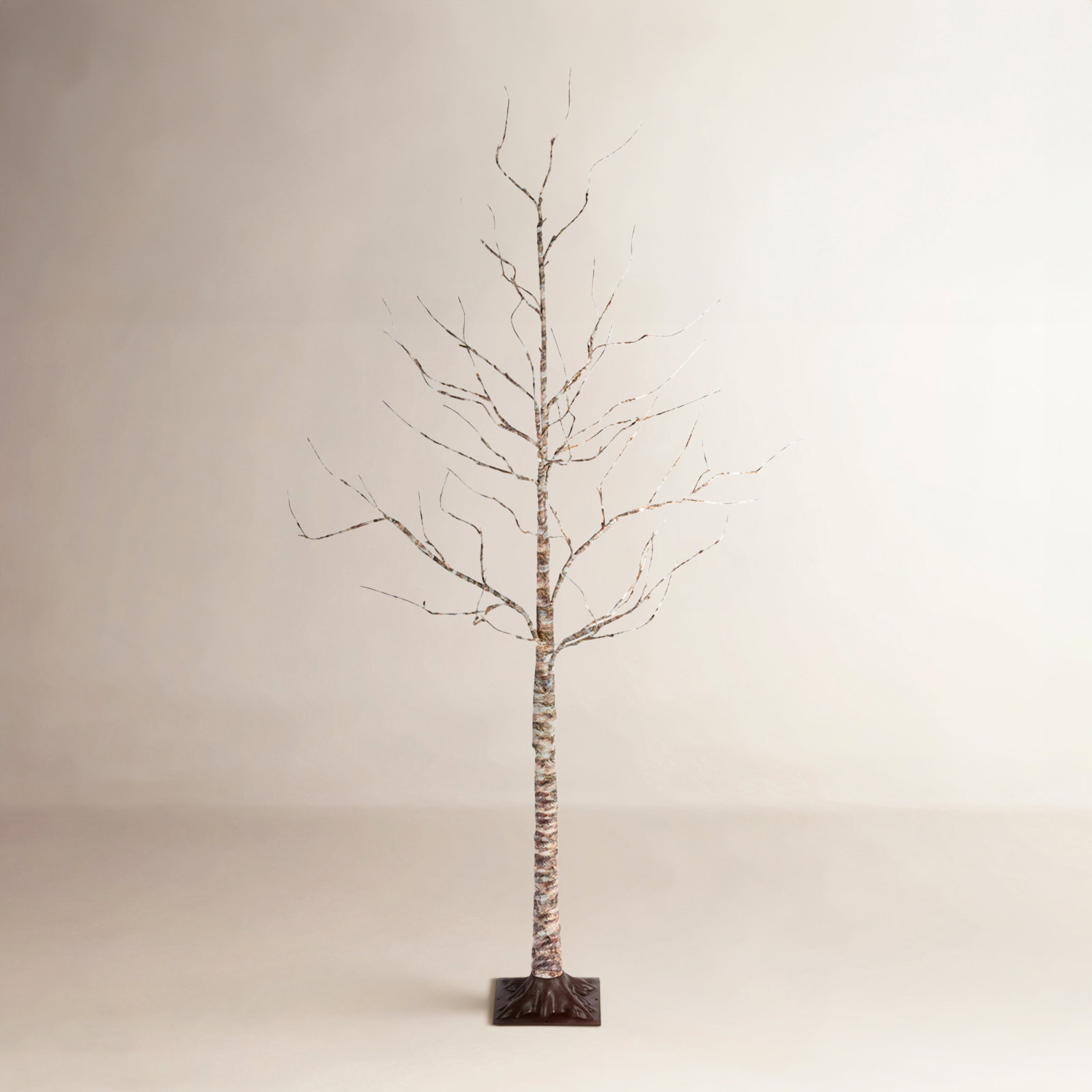 60' Lighted Artificial Pine Christmas Tree