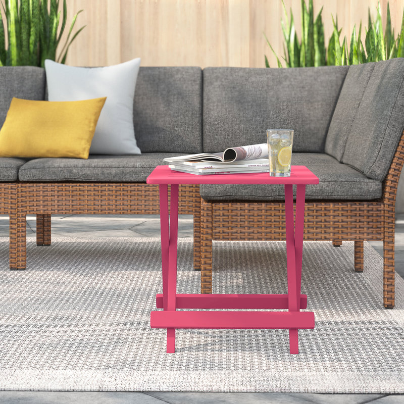 Garden Side Table, Pink