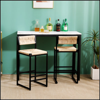 Ensemble de 2 tabourets de bar Honey