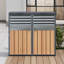 Garden Bin Storage Box With Hinged Lid
