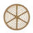 Inspired Outdoor Table - Brown With Cage Design Side Add A Chic Touch To Your Area