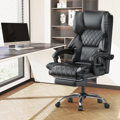 Executive Chair Faux Leather Office Chair