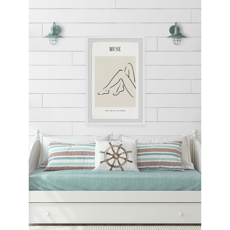 Muse - Single Picture Frame Print, 30cm H x 20cm W x 3.81cm D