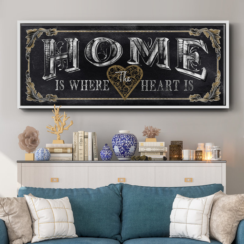 Home - Toile encadrée, H 24 po x l 60 po