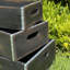 Set Of 3 Brown Garden Trays-406637856