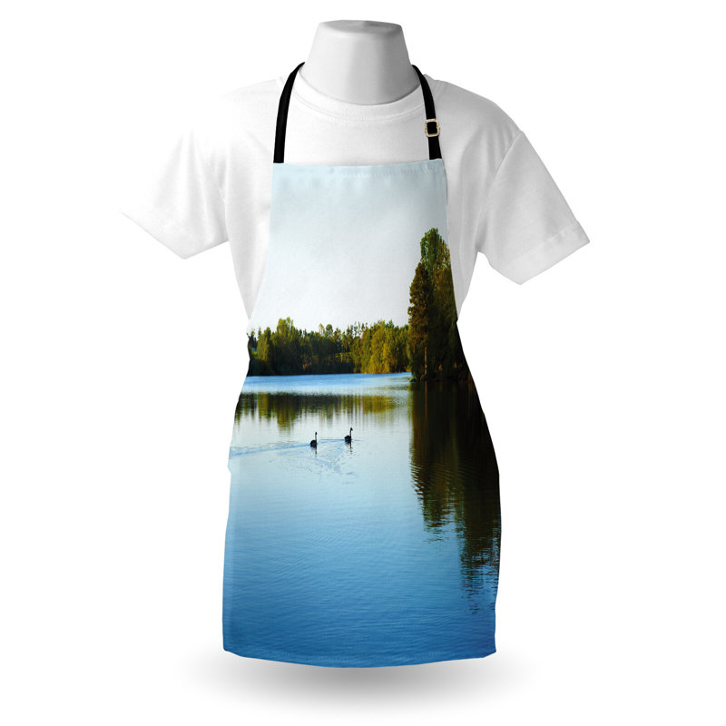No Pattern Bib Apron
