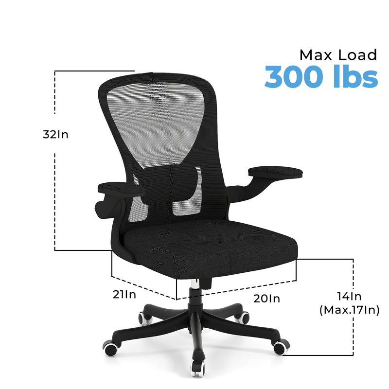 Chaise de travail, Noir