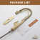 Spring Neck Standard Kitchen Faucet with Dual-Function spray head and Deck Plate